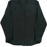 Wrangler Shirt - Medium Black Cotton