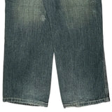 Southpole Wide Leg Jeans - 34W 31L Blue Cotton