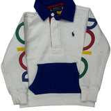 Age 1.5 Polo By Ralph Lauren Spellout Rugby Shirt - 3XS Multicoloured Cotton