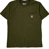 Carhartt T-Shirt - Medium Green Cotton