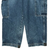 Exco Cargo Pants - 36W 30L Blue Cotton