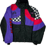 Racing Alaska Nascar Varsity Jacket - Large Multicoloured Nylon