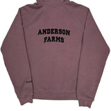 Carhartt Hoodie - Medium Purple Cotton Blend