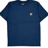 Carhartt T-Shirt - Medium Blue Cotton