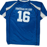 Find A Car Campea Football Shirt - XL Blue Polyester