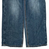 Eight 732 Graphic Jeans - 33W 33L Yellow Cotton