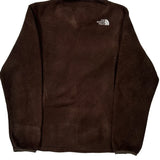 The North Face Fleece Jacket - Large Brown Polyester