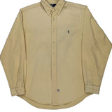 Polo By Ralph Lauren Shirt - XL Yellow Cotton