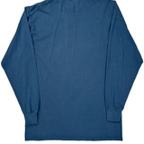 Dickies Long Sleeve T-Shirt - Medium Blue Cotton Blend