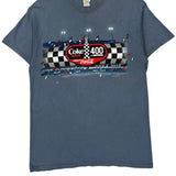Coke Zero 400 At Daytona Gildan Graphic T-Shirt - Medium Blue Cotton