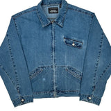 Levis Denim Jacket - XL Blue Cotton