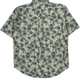 Bugle Boy Floral Hawaiian Shirt - Medium Multicoloured Cotton