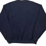 Tigger Graphic Disney Cartoon Sweatshirt - Large Navy Cotton Blend