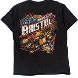 Bristol Dirt Nationals Unbranded Graphic T-Shirt - Medium Black Cotton