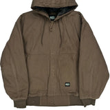 Key Workwear Jacket - Medium Brown Cotton