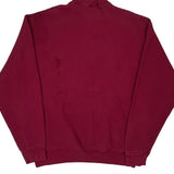 Basketball Fruit Of The Loom College Sweatshirt - XL Burgundy Cotton