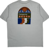 Brooklyn Patagonia T-Shirt - Large Gray Cotton