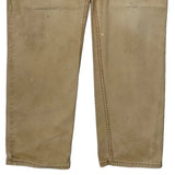 Carhartt Carpenter Trousers - 35W 34L Beige Cotton