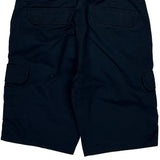 Unbranded Cargo Shorts - 34W 10L Navy Cotton