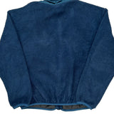 Age 7-8 Synchilla Patagonia Fleece Jacket - Small Blue Polyester
