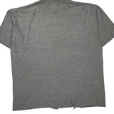 Three Stripe Brand Adidas Graphic T-Shirt - 2XL Grey Cotton
