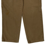 Wolverine Carpenter Trousers - 32W 30L Brown Cotton