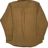Timberland Shirt - Large Brown Cotton