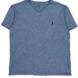 Polo By Ralph Lauren T-Shirt - Medium Blue Cotton