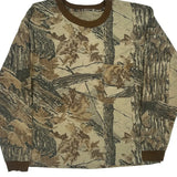 Unbranded Long Sleeve T-Shirt - Large Camo Cotton