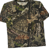 Mossy Oak Camo T-Shirt - Medium Camo Cotton