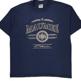 Maumee Ohio USA Hanes Graphic T-Shirt - XL Navy Cotton Blend