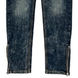 Embroidered Back Pockets Rocawear Skinny Jeans - 31W UK 10 Dark Wash Denim