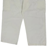 Unbranded Carpenter Trousers - 40W 30L White Cotton