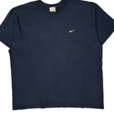 Nike T-Shirt - 2XL Navy Cotton