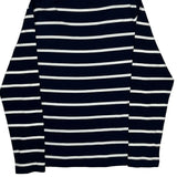Tommy Hilfiger Striped Long Sleeve T-Shirt - 2XL Navy Cotton