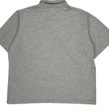 Carhartt Polo Shirt - XL Grey Cotton Blend