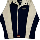 Nike Track Jacket - Small Blue Cotton