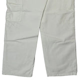 Dickies Carpenter Pants - 33W 30L White Cotton