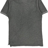 Fila Polo Shirt - Medium Grey Cotton Blend