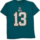 Miami Dolphins Nfl T-Shirt - Medium Green Cotton