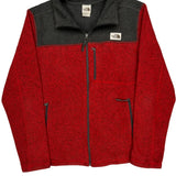 The North Face Fleece Jacket - Large Gray Polyester