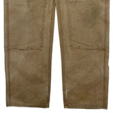 Carhartt Double Knee Carpenter Pants - 31W 32L Beige Cotton