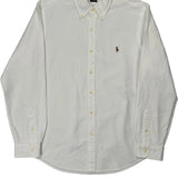 Ralph Lauren Shirt - Large White Cotton