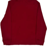 Polo By Ralph Lauren 1/4 Zip - Large Red Cotton