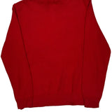 Polo By Ralph Lauren 1/4 Zip - Large Red Cotton
