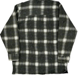 Dickies Checked Overshirt - Medium Gray Cotton