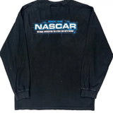National Association For Stock Car Auto Racing Nascar Nascar Long Sleeve T-Shirt - Large Black Cotton