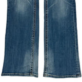 Unbranded Boot Cut Jeans - 25W UK 4 Blue Cotton Blend