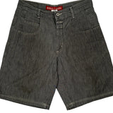 Guess Denim Shorts - 31W 11L Gray Cotton