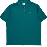 Lacoste Polo Shirt - XL Green Cotton